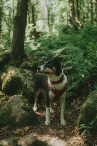 Cinematic Forest Realism style reference image — candid portraiture