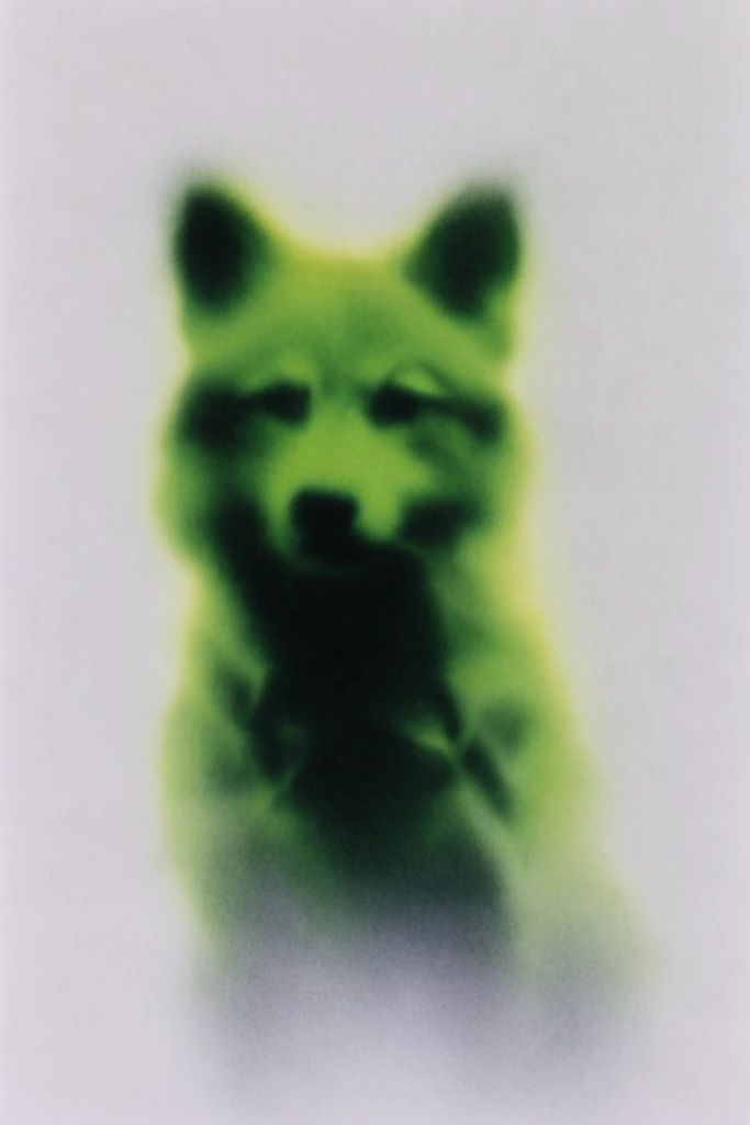 Spectral Thermal Minimalism style AI image example 3