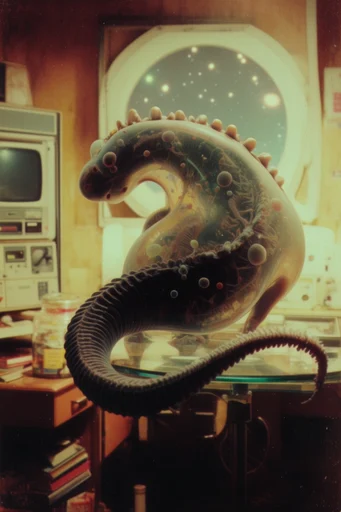 Analog Surrealist Nostalgia style reference image — analog textures