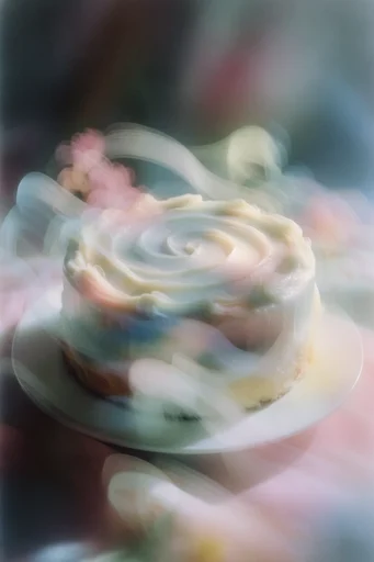 Ethereal Kinetic Nostalgia style reference image — nostalgic dreamscape