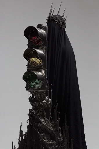 Liquid Gothic Sovereign style reference image — ritualistic elegance
