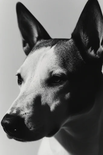 Cinematic Chiaroscuro Noir style reference image — minimalist studio photography
