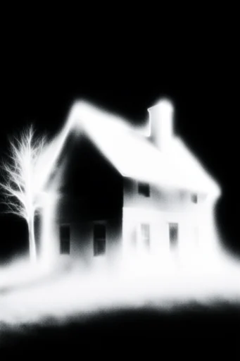 Ethereal Noir Luminescence style reference image — blinding overexposure