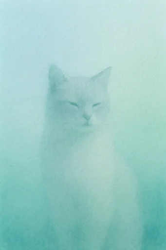 Ethereal Blue Minimalism style reference image — dreamy and ethereal mood