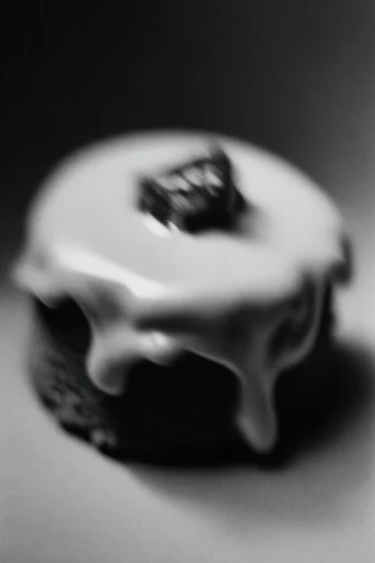 Spectral Monochrome Noir style reference image — vintage noir texture