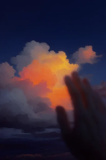 Luminous Twilight Dreamscapes style reference image — golden hour twilight