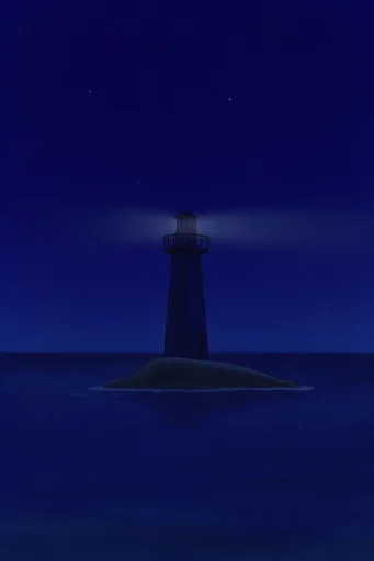 Melancholic Nocturnal Minimalism style reference image — hand-drawn aesthetic