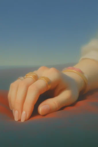 Ethereal Surrealist Romanticism style reference image — oil painting texture