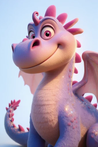 Vibrant Whimsical CGI style reference image — cinematic lighting