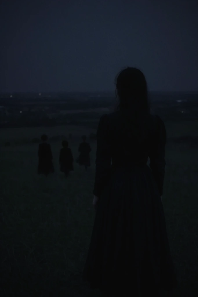 Cinematic Nocturnal Noir style AI image example 2