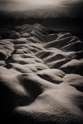 Monochrome Chiaroscuro Minimalism style reference image — high-contrast black and white photography