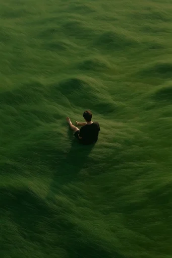 Surreal Verdant Solitude moodboard — generate AI images in this style