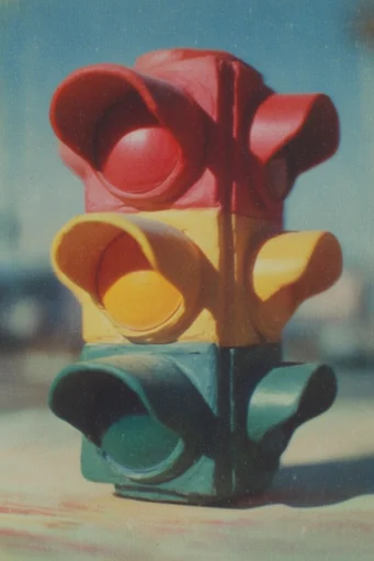 Nostalgic Analog Archive style reference image — offset lithography texture