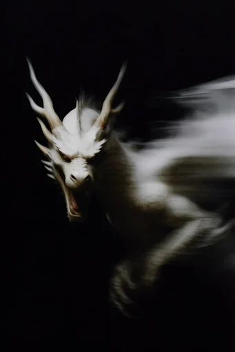 Ethereal Chiaroscuro Motion style reference image — ghostly silhouette