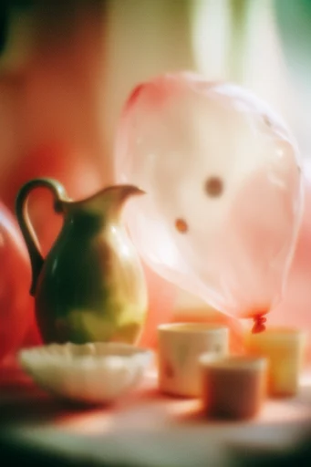 Ethereal Nostalgic Haze style reference image — soft-focus blur
