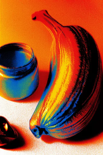 Luminous Thermal Surrealism style reference image — saturated thermal color palette
