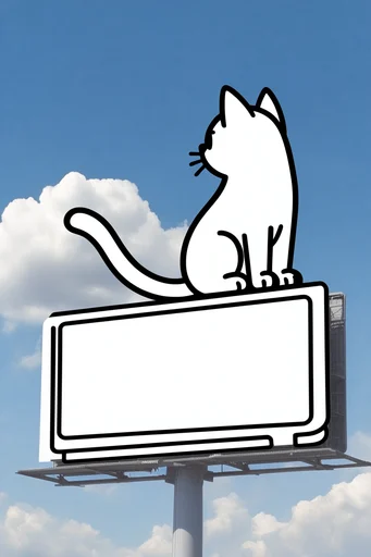 Graphic Urban Surrealism style reference image — minimalist iconography