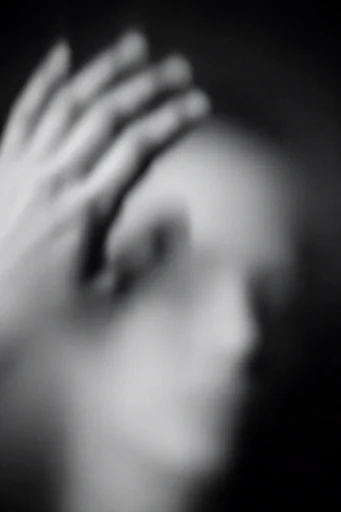 Spectral Monochrome Motion style reference image — extreme motion blur