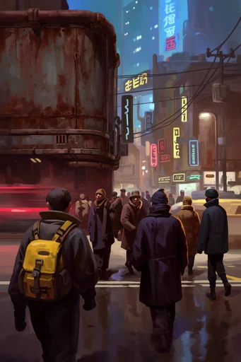 Painterly Heroic Chiaroscuro style reference image — painterly digital illustration