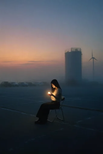 Misty Nocturnal Surrealism moodboard — generate AI images in this style