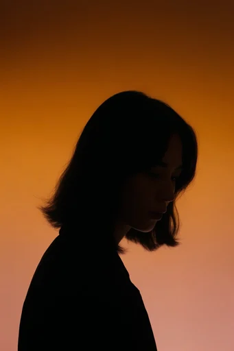 Amber Chiaroscuro Minimalism moodboard — generate AI images in this style