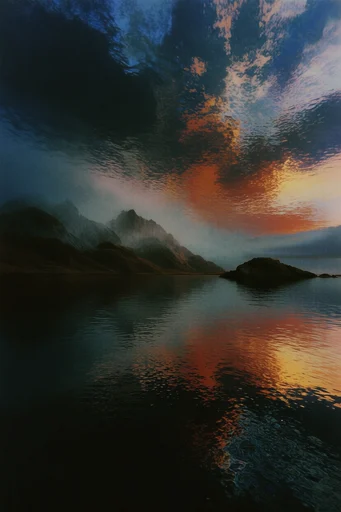 Nocturnal Liminal Surrealism style AI image example 2