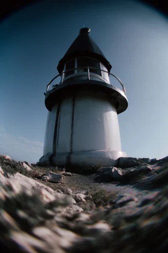 Distorted Cinematic Realism style reference image — chromatic aberration