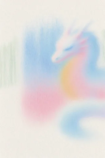 Ethereal Grain Aura style reference image — tactile noise grain