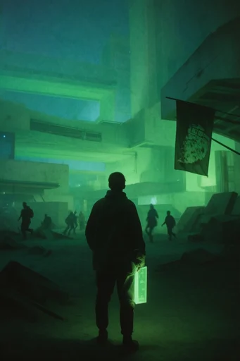 Monochromatic Cinematic Nostalgia style reference image — monochromatic color palette