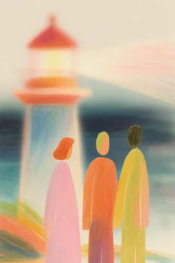 Ethereal Pastel Surrealism style reference image — dreamy whimsical atmosphere