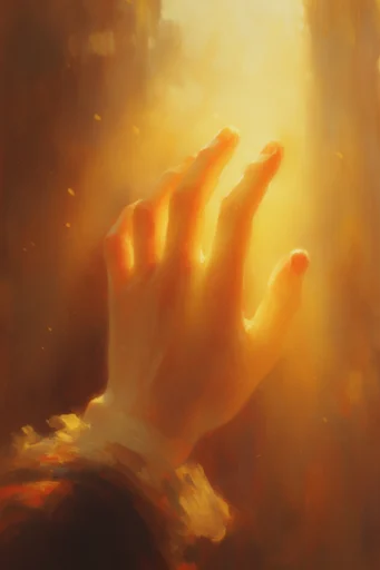 Amber Atmospheric Grandeur style reference image — monumental scale