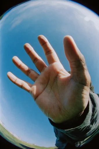 Dynamic Fisheye Streetwear style reference image — forced perspective
