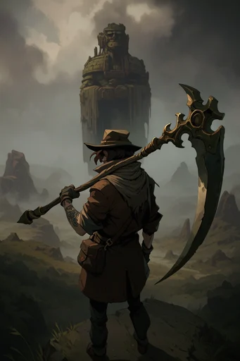 Gritty Atmospheric Concept style AI image example 2