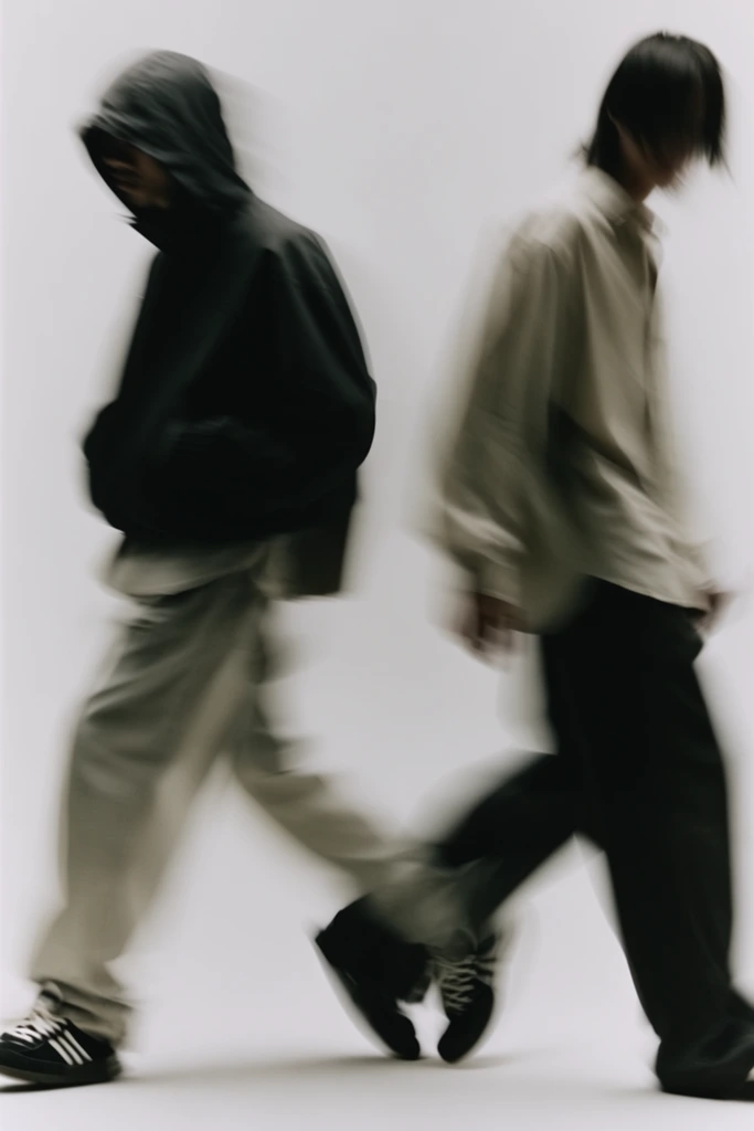 Kinetic Ghost Minimalism style AI image example 2