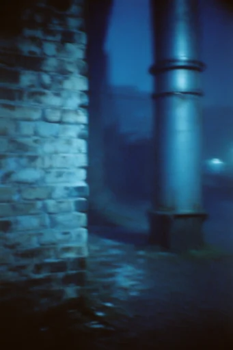 Spectral Nocturnal Motion style reference image — high-contrast darkness