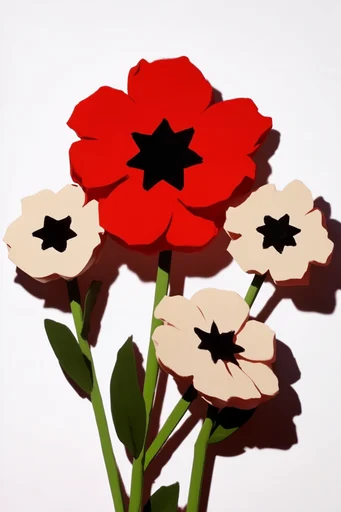 Graphic Surrealist Minimalism style reference image — studio lighting