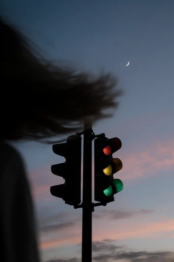 Cinematic Twilight Melancholy style reference image — cinematic silhouette