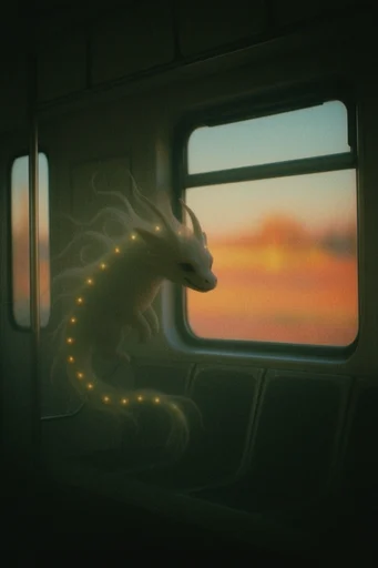 Cinematic Analog Liminality style reference image — expired film aesthetic