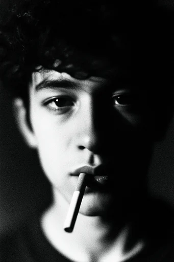Cinematic Chiaroscuro Noir style reference image — tactile texture
