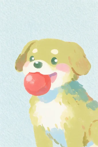 Whimsical Pastel Storybook style reference image — minimalist surrealism