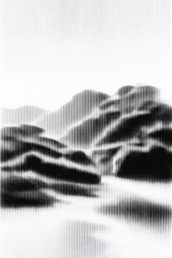 Monochrome Graphic Grids style reference image — geometric grid overlay