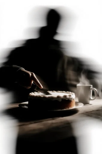 Kinetic Monochrome Silhouette style reference image — cinematic noir