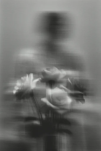 Spectral Monochrome Etherealism style reference image — liminal space