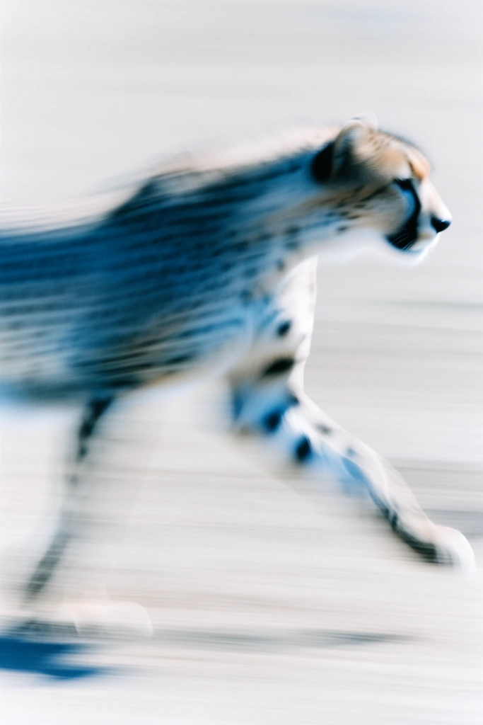 Ethereal Kinetic Motion style AI image example 3