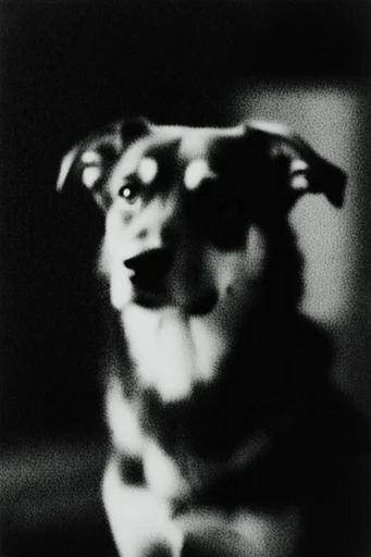 Gritty Monochromatic Noir style reference image — liminal space