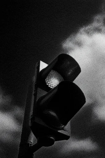 Gritty Monochromatic Noir style reference image — extreme chiaroscuro