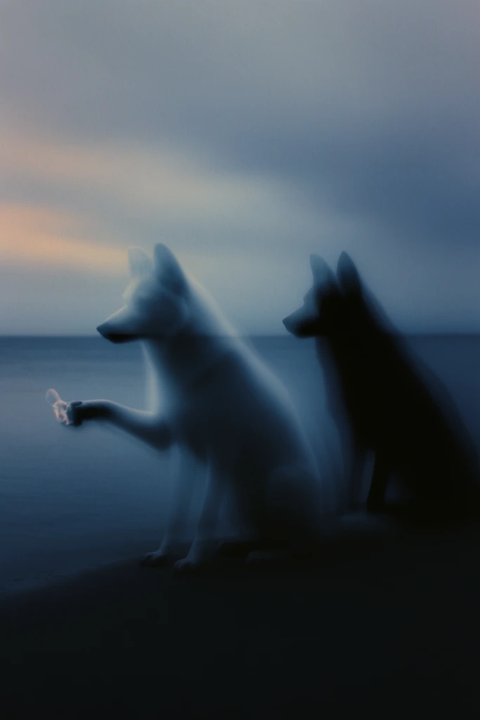 Ethereal Spectral Noir style AI image example 3