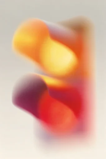 Luminous Ethereal Motion style reference image — high-key minimalist