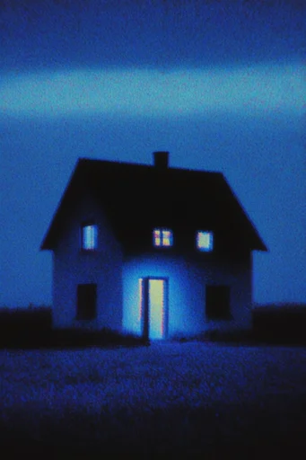 Nocturnal Cobalt Liminality style AI image example 4