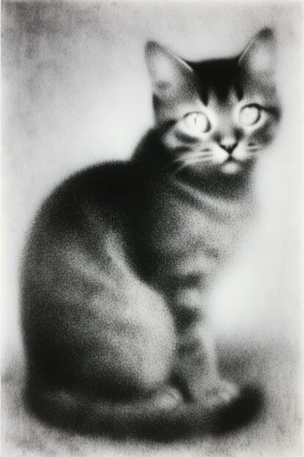 Ethereal Monochrome Grain style reference image — atmospheric noise